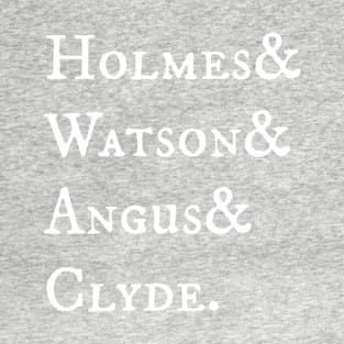 Elementary Holmes & Watson Antique T-Shirt